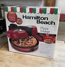 NEW Hamilton Beach 12Inch  Pizza Oven Maker Electric Rotating Cooker #3700