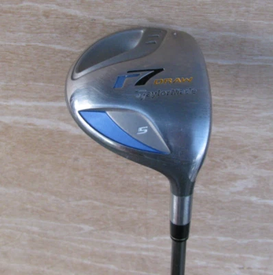 TAYLORMADE R7 DRAW FAIRWAY 5 MADEIRA 18 LOFT FEMININO FLEX REAX 50 EIXOS  - Imagem 1 de 4