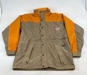 Herren L Regenjacke Justin Stiefel mehrere Taschen faltbar Kapuze Knöpfe Reißverschluss - Bild 1 von 9