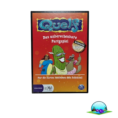 Quelf Brettspiel das unberechenbare Partyspiel Spin Master Spiel - Vollständig - Bild 1 von 4