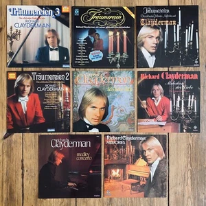 CLAYDERMAN KLASSIK 8x LP SAMMLUNG SCHALLPLATTEN - Picture 1 of 13