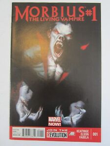 MORBIUS THE LIVING VAMPIRE #1! VF/NM Origin of Morbius! Dell'Otto! Marvel 2013!