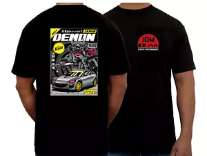 T-Shirt Drift Car Mazda Jap Racing Retro Anime Design Unisex - Bild 1 von 2