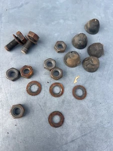 BMW E30 Front Seat Rail To Body Mounting Hardware Hex Bolt With Washer & Nut - Picture 1 of 1