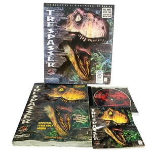 Trespasser: Lost World Jurassic Park (PC) Big Box + Official Strategy Guide Rare - Picture 1 of 24