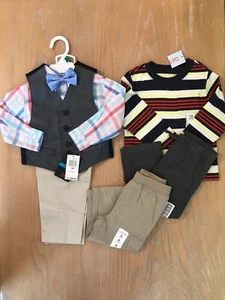 New! Docker's, Cat & Jack, Others Infant Boys Clothing Lot of 6 Size 18 Months - Picture 1 of 12