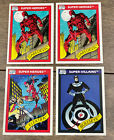 1990 Marvel Universe Super Heroes Daredevil (2 Copies) Elektra & Bulleye Set