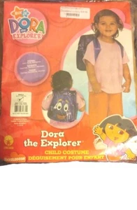 Rubies Dora The Explorer Halloween Kostüm Rucksack Shirt Hose Mädchen Gr. S 4-6 - Bild 1 von 6
