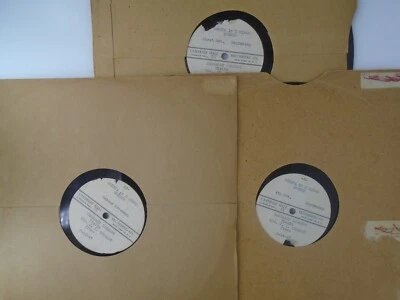 3 Metal Acetates Margaret Torbert Violin Brahms Sonata in D minor 1947 VG+ - Image 1 of 4