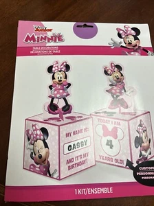 Minnie Mouse Forever Disney Clubhouse Kids Birthday Party Table Decorating Kit - Picture 1 of 4