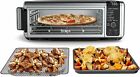 Ninja SP101 8-in-1 Digital Air Fry, Large Toaster Oven Stainless Steel/Black NEW