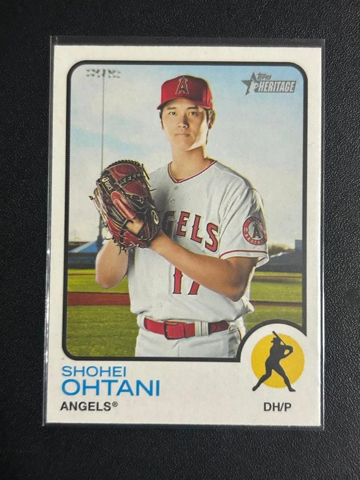 Shohei Ohtani Topps Angels MLB Dodgers Baseball Card Used Collectible - Image 1 of 1