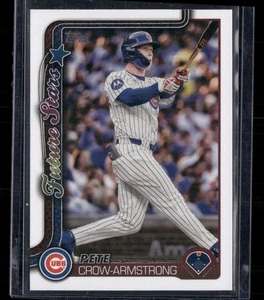 2025 Topps #290 Pete Crow-Armstrong Chicago Cubs - Imagen 1 de 2