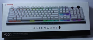 NEW Alienware Tri-Mode Wireless Gaming Keyboard AW920K – Lunar Light (9MT4W) - Afbeelding 1 van 4