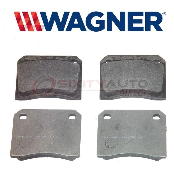 Wagner Brake Rear Disc Brake Pad Set for 1967-1972 DeTomaso Mangusta - vz - Изображение 1 из 4