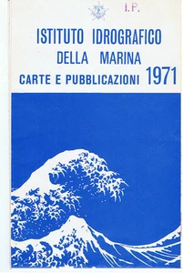 DEPLIANT PUBLICITAIRE ITALIEN CARTES NAUTIQUES DES COTES ITALIENNES voile mer - Picture 1 of 1