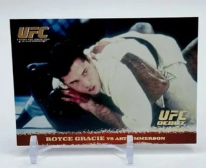 2009 Topps UFC Round 1 Royce Gracie 1st RC CARD #1 Gold Parallel SSP ROOKIE - Picture 1 of 2