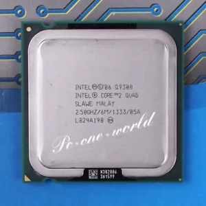 Intel Core 2 Q9300 Q9400 Q9450 Q9500 Q9505 Q9550 Q9650 LGA775 Processor CPU - Picture 1 of 8