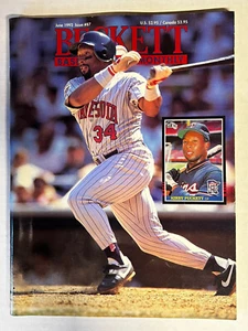June 1992 - Beckett Baseball Card Monthly #87 - Kirby Puckett - Picture 1 of 2