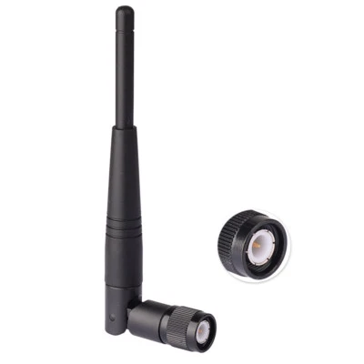 2.4GHz 5dBi Omni WiFi antenna tilt and swivel TNC male plug for Wireless Router - Image 1 of 4