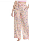 Women's Abstract Print Simply Cool Pajama Pants - Stars Above Pink  Sz Small