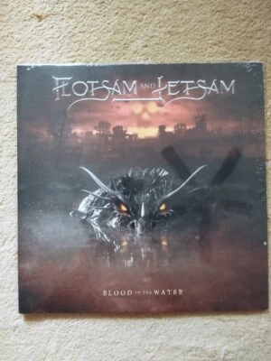 FLOTSAM AND JETSAM -  Blood in the water   LP  2021  AFM   1.press   black vinyl - Image 1 of 2
