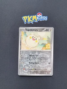 Juego de cartas coleccionables Pokémon Togedemaru Obsidian Flames 151/197 holograma inverso casi nuevo. - Imagen 1 de 3