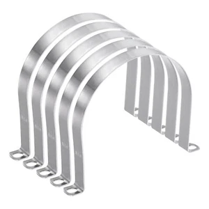 5pcs 5 7/8 Inch 150mm Conduit Clamp, M150 U Tube Pipe Clamp, Thick - Picture 1 of 6