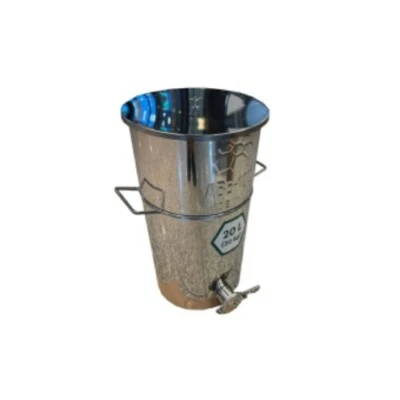Edelstahl-Honig-Abfüllbehälter  20 L (28 kg)  Modell 1637P  Ohne Untergestell - Bild 1 von 4