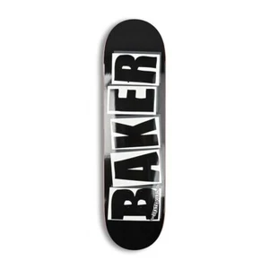 Baker Brand Logo Skateboard Deck - Black/White - Picture 1 of 2