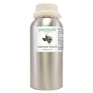 Cedarwood (Texas) Essential Oil - 16 fl oz - Aluminum Bottle w/ Locking Cap - Picture 1 of 18