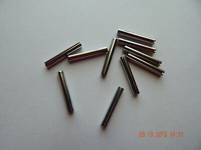 STAINLESS STEEL ROLL PINS 3/16 X 1 1/4  10 PCS. 18-8 NEW • 7.60$