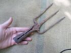 AMAZING ANTIQUE GLADIATOR WEAPON TRIDENT SPEAR HEAD ANCIENT HAND FORGED HARPOON