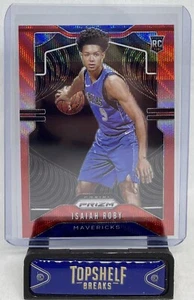 ISAIAH ROBY RC 2019-20 PANINI PRIZM RUBY RED WAVE PRIZM ROOKIE 283 MAVERICKS $$$ - Foto 1 di 3