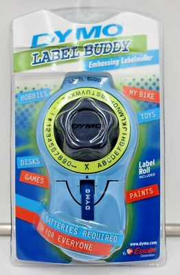 Dymo Label Buddy Embossing Labelmaker N10926 - New Factory Sealed - Image 1 of 2