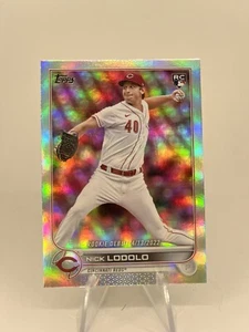 Nick Lodolo Rainbow Foil Parallel Rookie Card RC 2022 Topps Update #US298 Reds - Bild 1 von 2