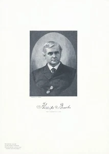 1897 Retrato de Phillips Brooks (letra escrita de "O Little Town of Bethlehem") - Imagen 1 de 1