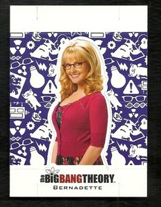 2013 Big Bang Theory Season 5 Character Standee Insert CS-07 Bernadette 