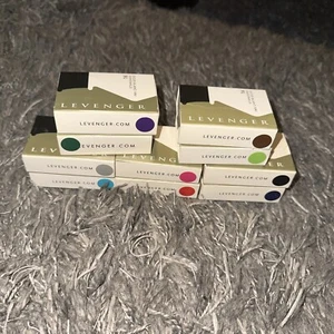 Levenger Standard Ink Cartridges 10 Boxes Mixed Colors See Photos - Picture 1 of 12