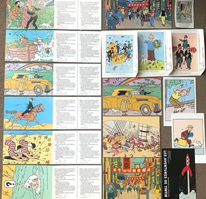 Tintin Postcard/Greeting Card Set Ltd Official Moulinsart BUY INDIVIDUALLY