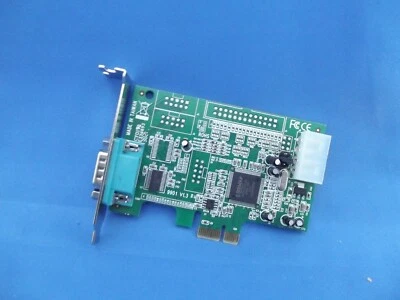 StarTech 1-Port Low Profile Native RS232 PCI Express Serial Card w/ 16550 UART - Image 1 of 4