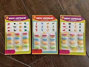 3 paquetes nuevas cápsulas de cultivo 12 unidades favores de fiesta insectos zoológico insectos animales - Imagen 1 de 5