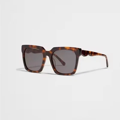 Gafas de sol Banana Republic para mujer marrón tortuga de gran tamaño nuevas con etiquetas Foto 1 de 4