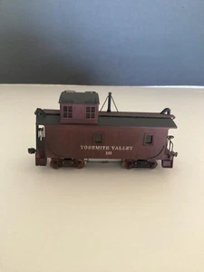 HO Brass Westside Model Company Yosemite Valley RR Wood Caboose - Picture 1 of 7