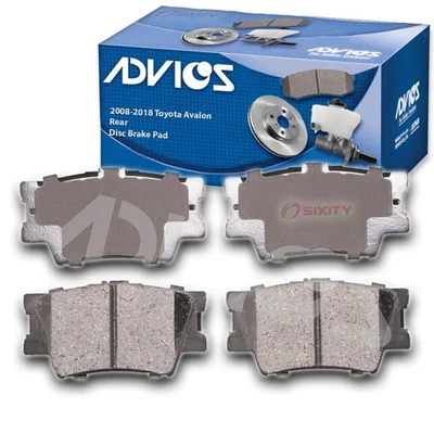 Juego de pastillas de freno de disco trasero ADVICS para Toyota Avalon 2008-2018 - neumático de freno iw Foto 1 de 4