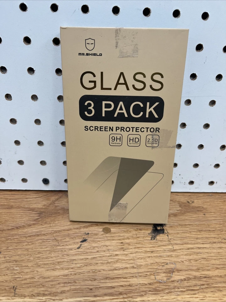 Mr. Shield Tempered Glass Screen Protector for iPhone 8+/7+/6s+/6+ - 3 pack - Image 1 of 2