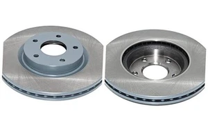 Series Front Vented Brake Rotor Titanium - Picture 1 of 3
