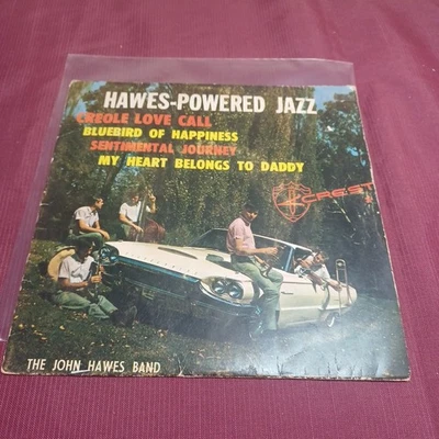 THE JOHN HAWES BAND ON AUST. CREST  PIC. SLEEVE JAZZ  E.P. 45 - Image 1 of 4