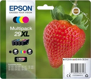 Epson 29XL Original Strawberry Ink Cartridges Multipack for Expression Home USED - Afbeelding 1 van 3