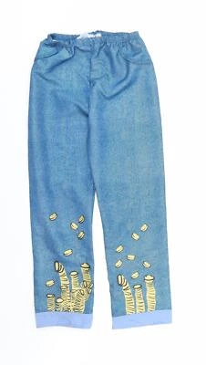 George Girls Blue Polyester Blend Capri Trousers Size 11-12 Years   Dress up - Image 1 of 4